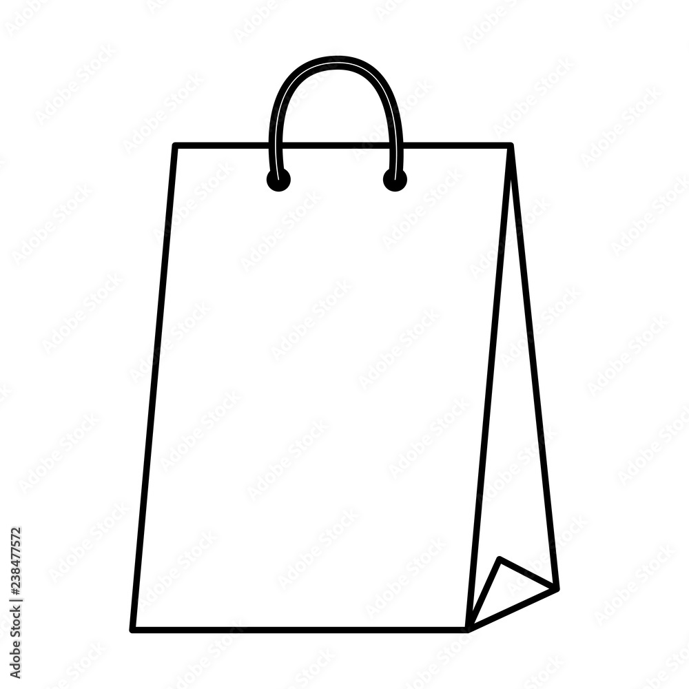 shopping bag isolated icon shopping bag isolated icon