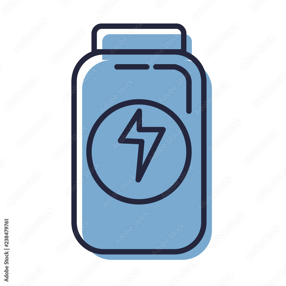 Fototapeta premium bottle drugs isolated icon