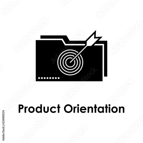 folder, target, product orientation icon. One of business collection icons for websites, web design, mobile app