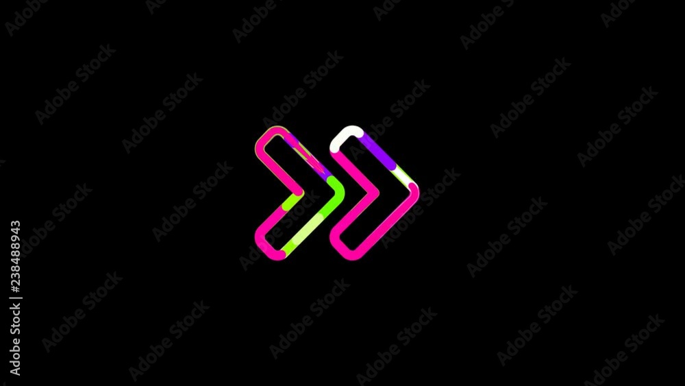 Circles gather in symbol angle double right. After it crumbles in a line and moves to the camera. Alpha channel black Circles gather in symbol angle double right. After it crumbles in a line and moves to the camera. Alpha channel black