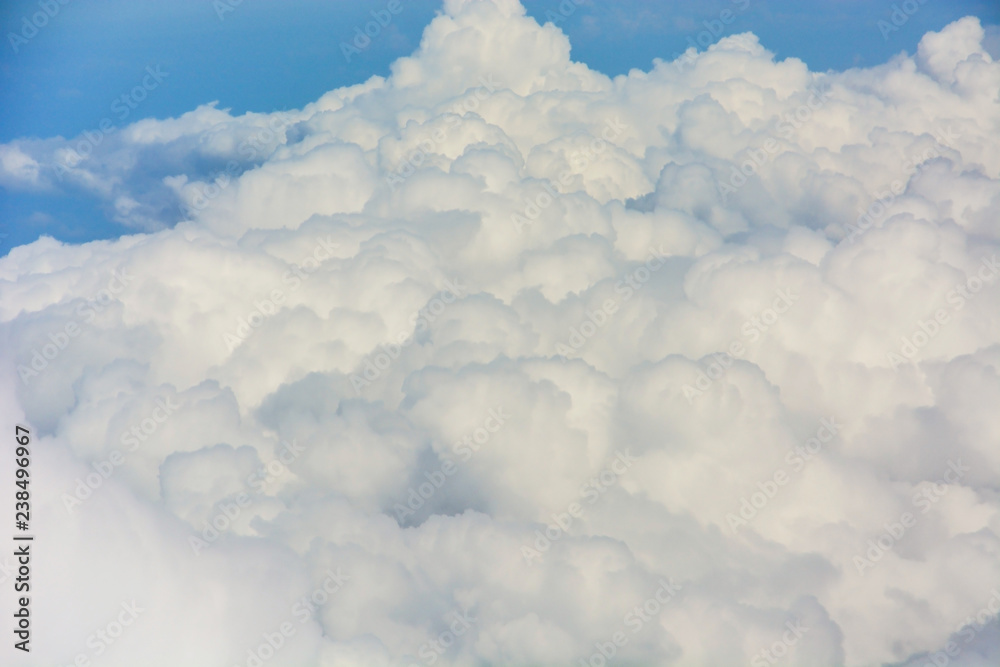 blue sky with cloud from the airplane blue sky with cloud from the airplane