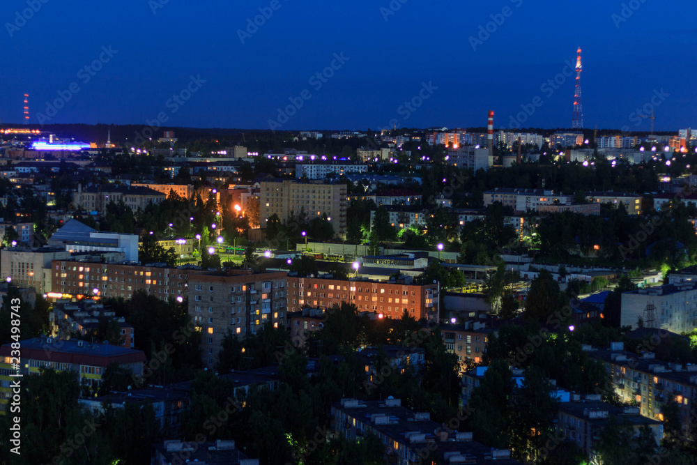 Night city Petrozavodsk