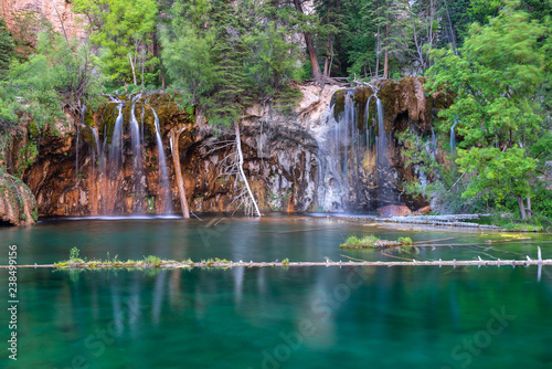 Obraz na płótnie Hanging lake, Colorado State, USA w salonie