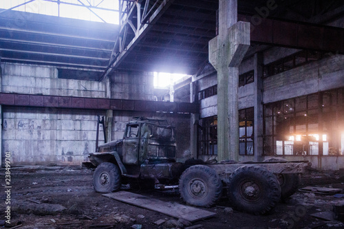 Abandoned car "Ural"
