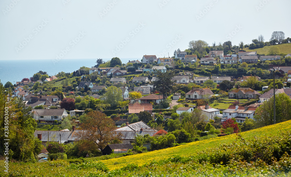 The fishing village of Beer on East Devon's Jurassic Coast. England The fishing village of Beer on East Devon's Jurassic Coast. England
