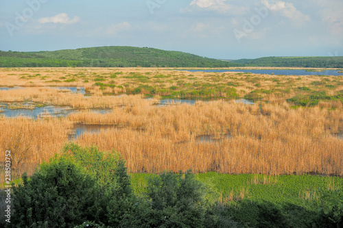 Lake Srebarna - Bulgaria. Balkans landscape