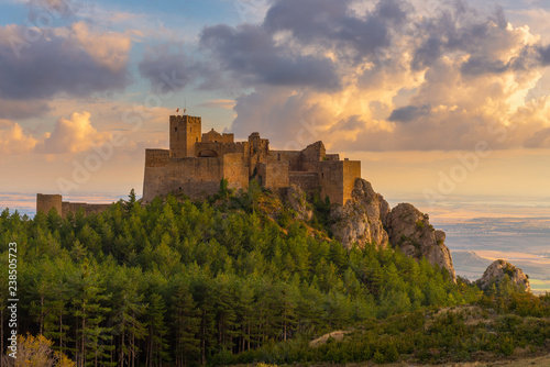Loarre castle, Huesca province, Spain photo