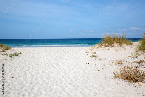 Carmota Beach  Coruna  Spain