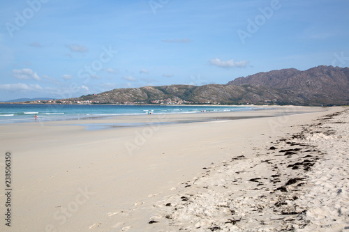 Carmota Beach  Coruna  Galicia