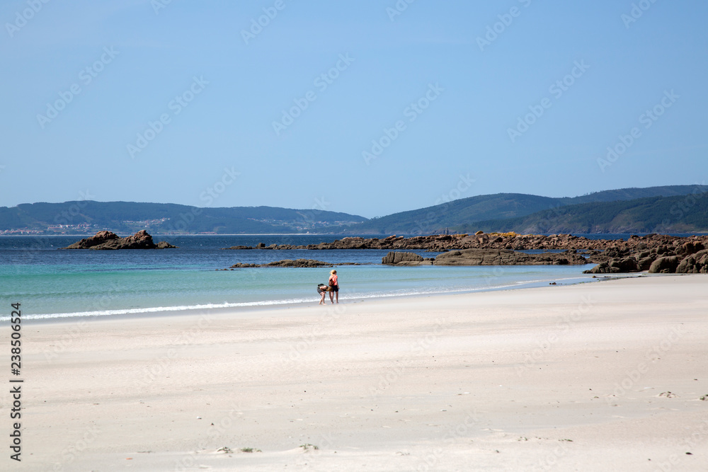Pindo Beach; Coruna; Galicia