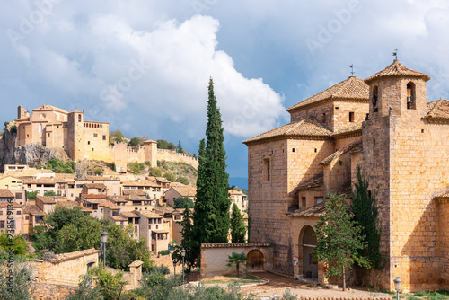 Alquezar village in Huesca province, Spain photo