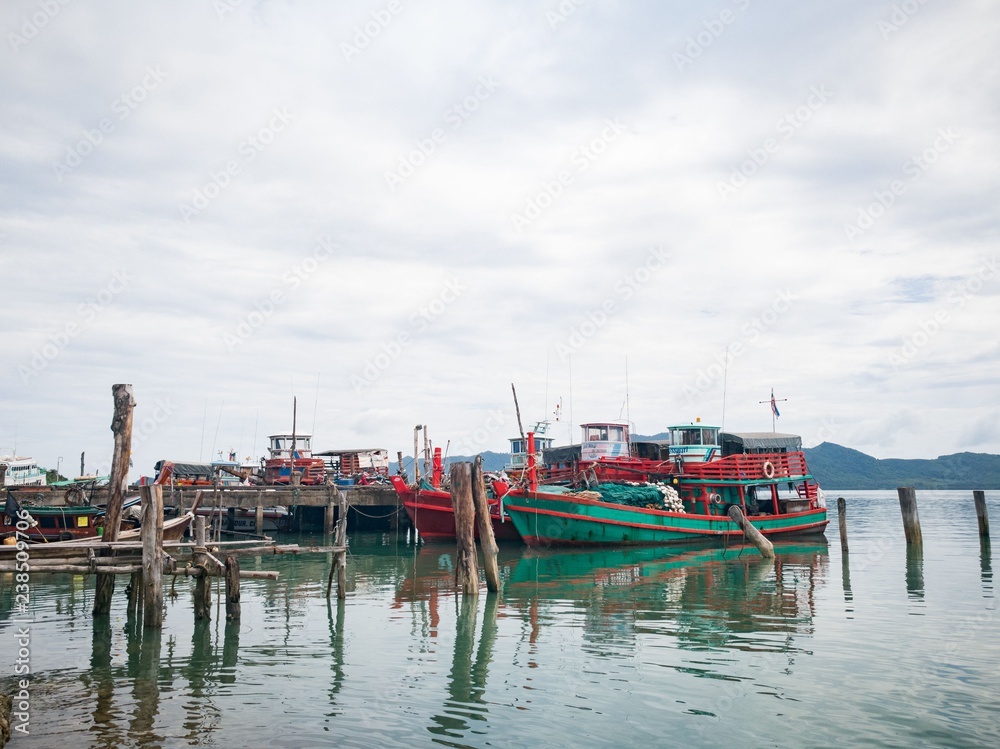 Fototapeta premium Koh Yao island is locate in the middle of Phang nga , Phuket and Krabi , Thailand , Asia