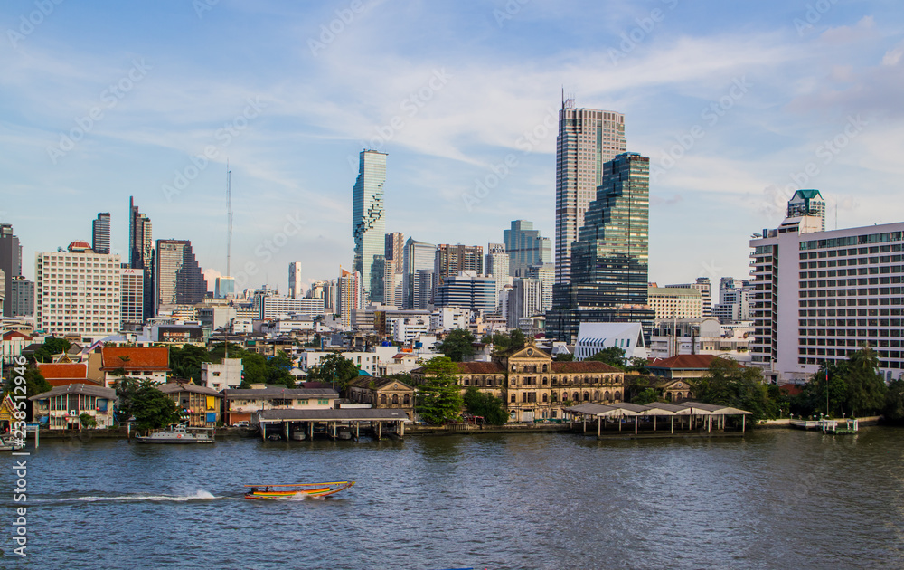 Bangkok city view.