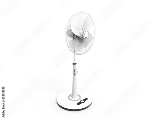 Quadro su tela White stand fan