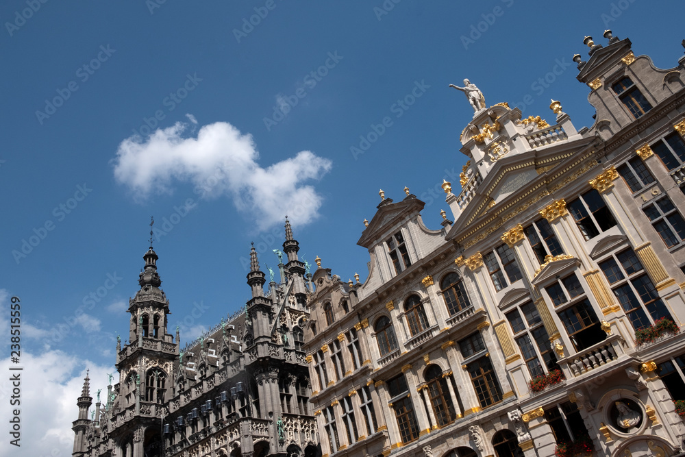 The Grand Place in in Brussels, Belgium