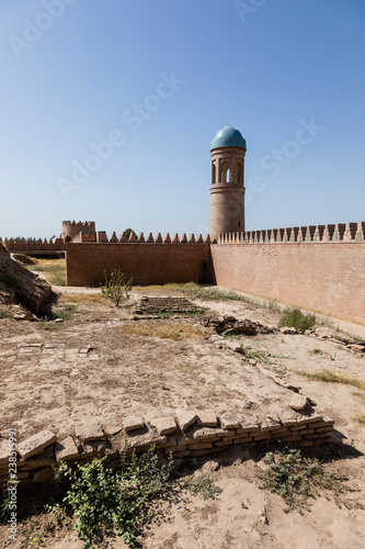 Ancient Fortress Hulbuk in Kulub in Tajikistan photo