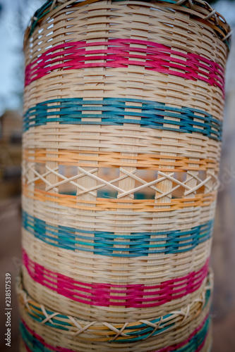 Bamboo basket Vang Vieng, Laos