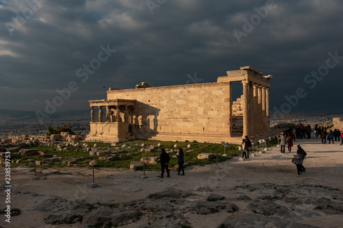 erechtheion auf der akropolis
