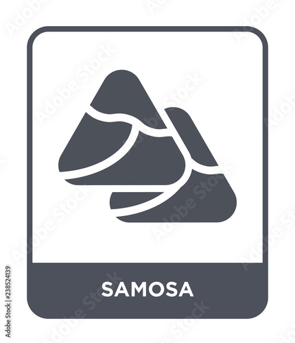 samosa icon vector