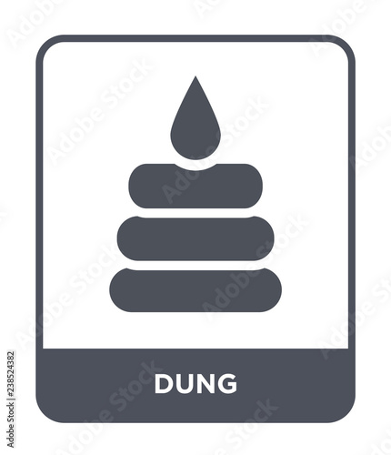 dung icon vector