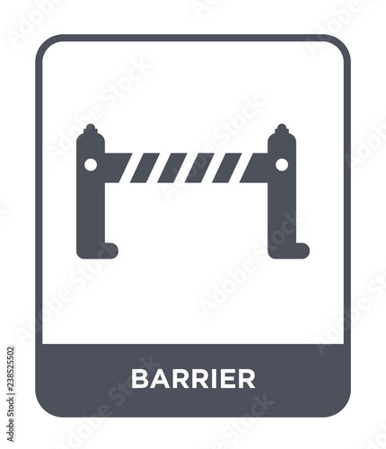 barrier icon vector