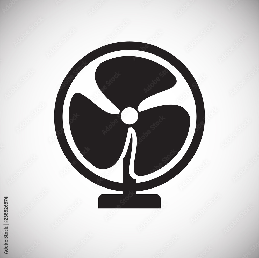 Fan icon on white background for graphic and web design, Modern simple vector sign. Internet concept. Trendy symbol for website design web button or mobile app Fan icon on white background for graphic and web design, Modern simple vector sign. Internet concept. Trendy symbol for website design web button or mobile app