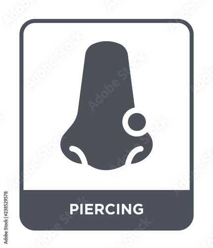 piercing icon vector