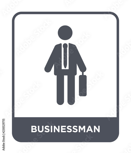 businessman icon vector