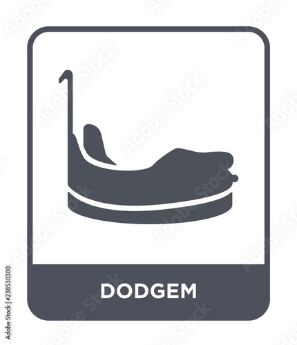 dodgem icon vector