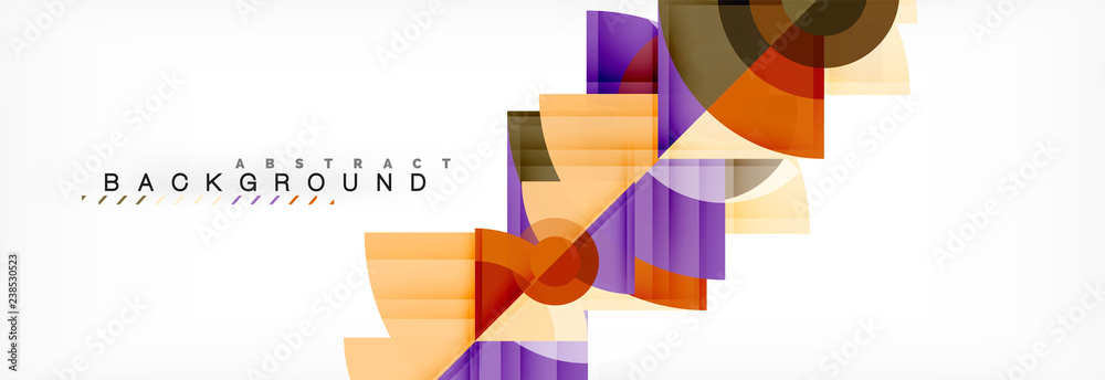 Modern geometric abstract background Modern geometric abstract background