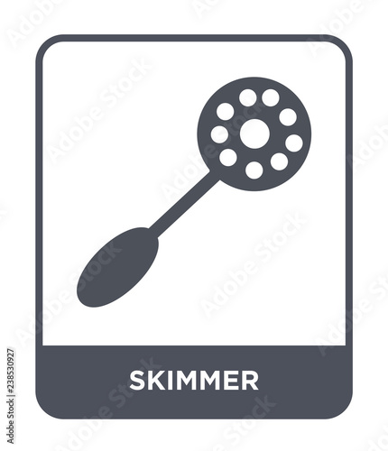 skimmer icon vector