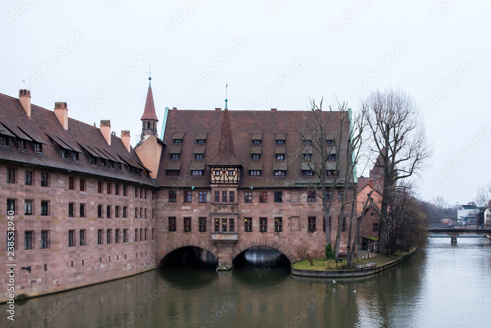 Gothic architecture. Nuremberg