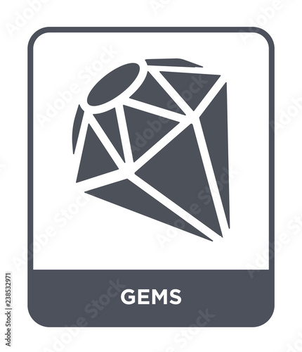 gems icon vector