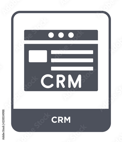 crm icon vector