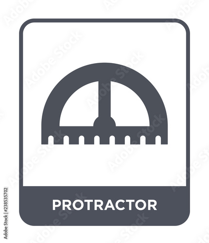 protractor icon vector