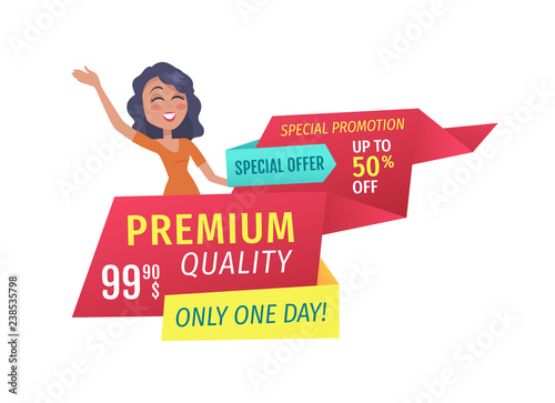 Only One Day Special Offer Promotional Poster