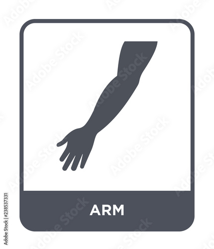 arm icon vector