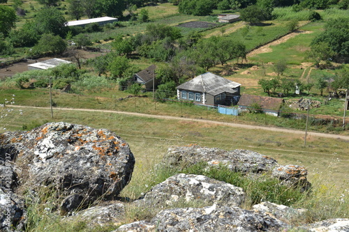 house in the mountains