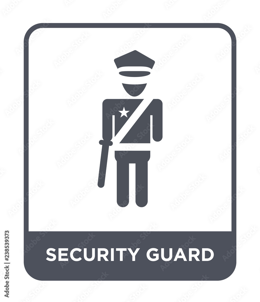 security guard icon vector security guard icon vector