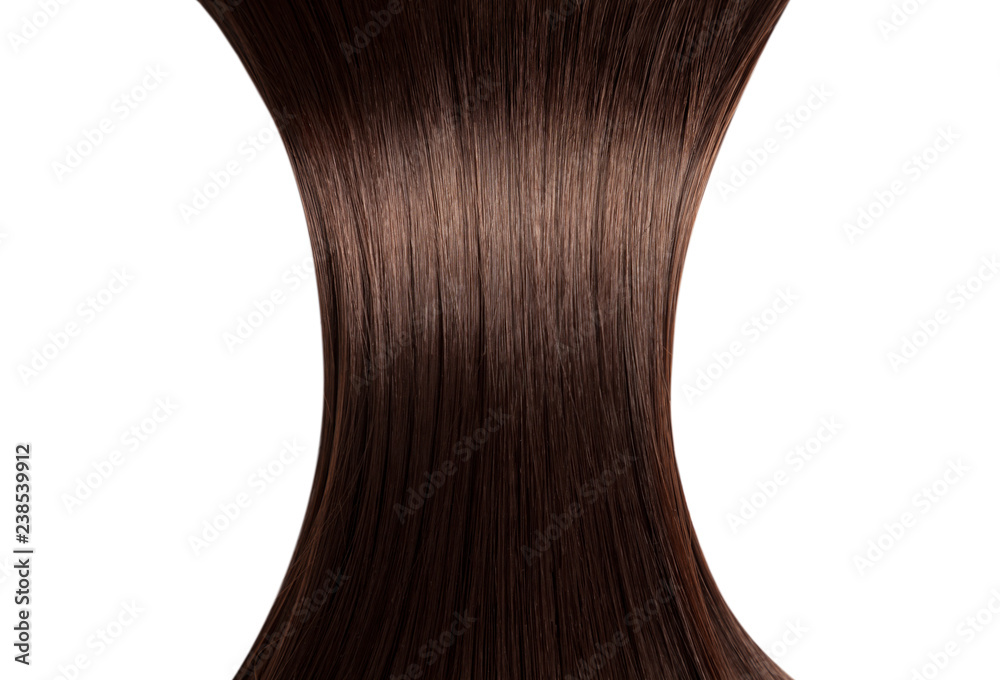 Closeup on luxurious glossy hair Closeup on luxurious glossy hair