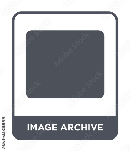 image archive icon vector