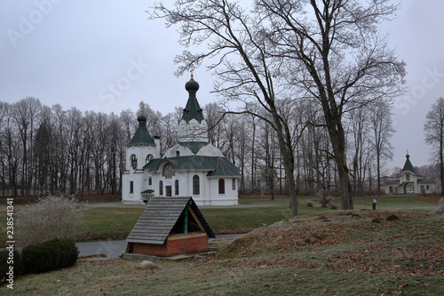 Exterior of the Church of the Mother of God's Sovereign Icon, Izobilnoe, Russia photo