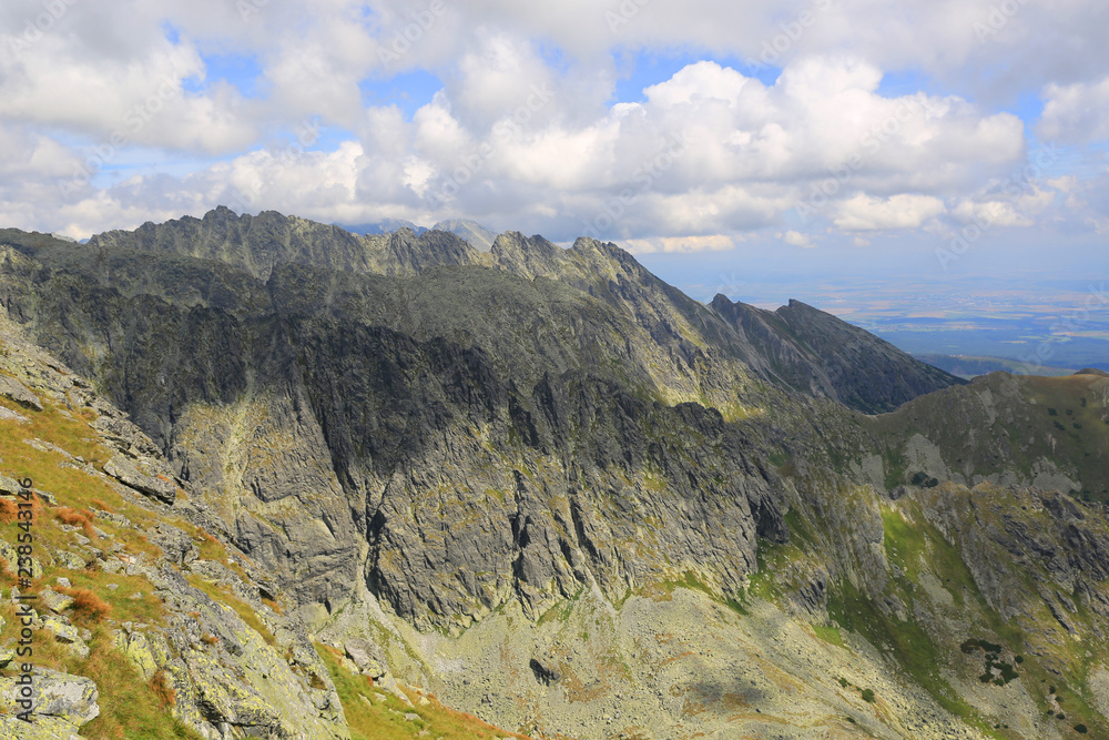 mountain landscape in Hight Tatras