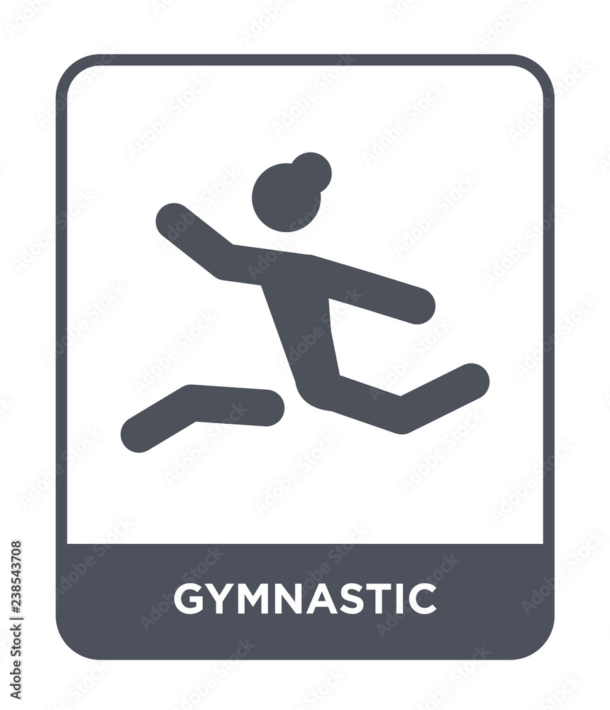 gymnastic icon vector gymnastic icon vector
