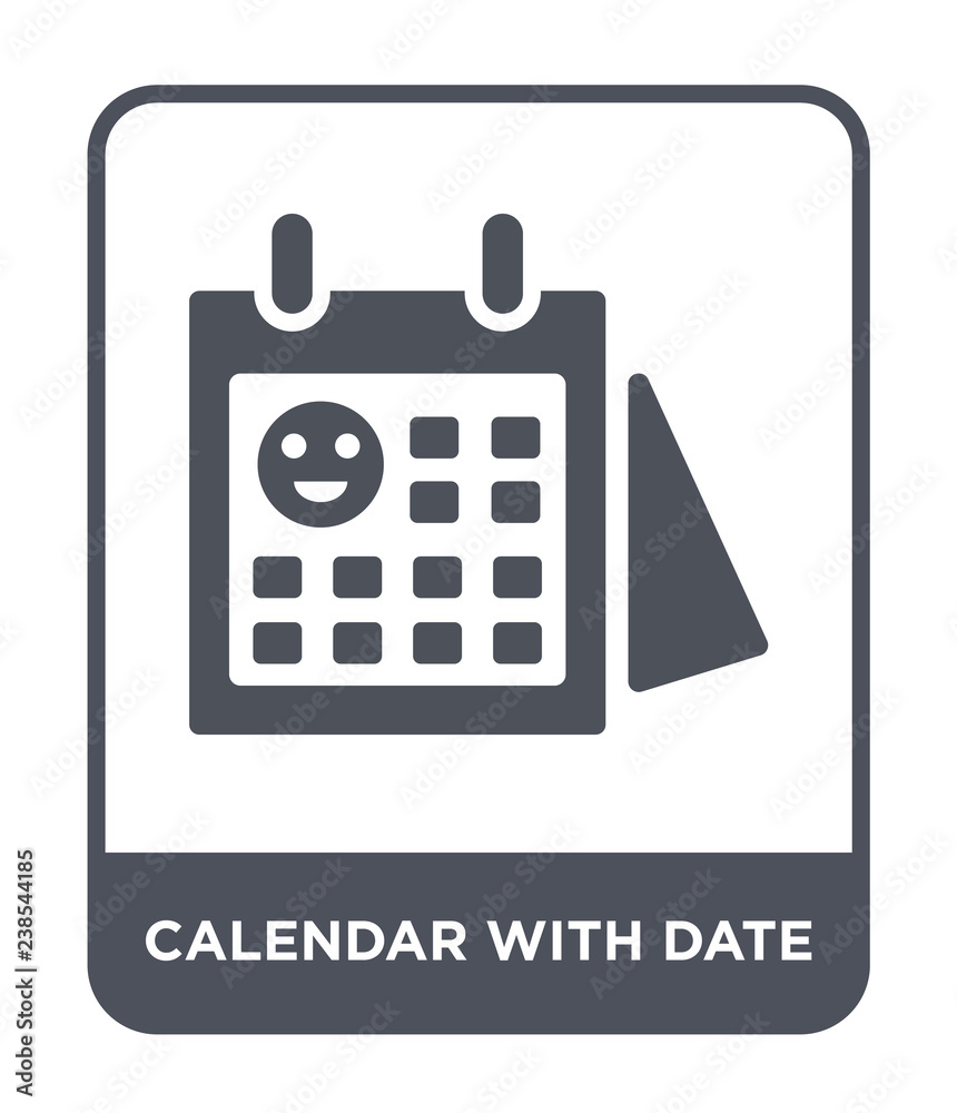 calendar with date icon vector calendar with date icon vector