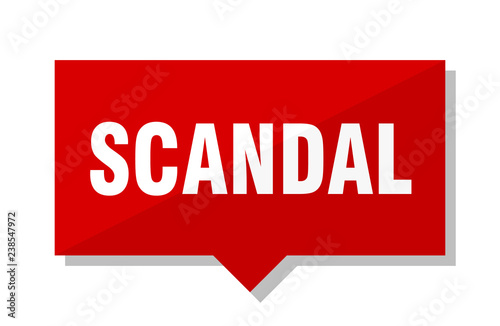 scandal red tag