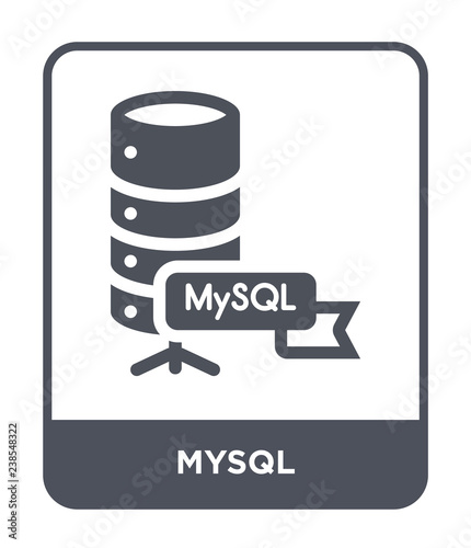 mysql icon vector