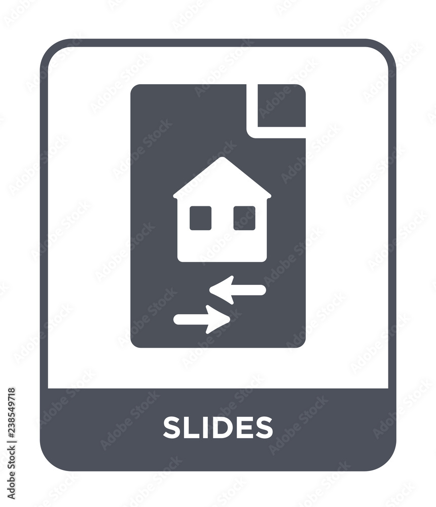 slides icon vector slides icon vector