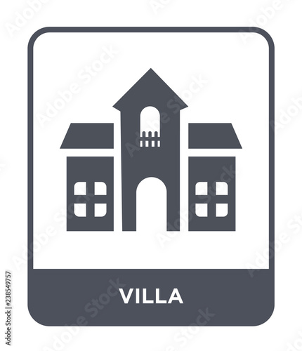 villa icon vector