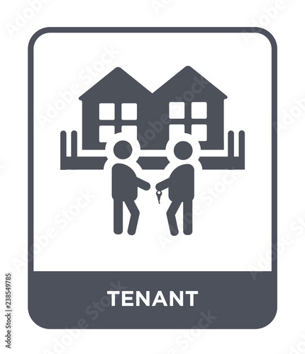 tenant icon vector